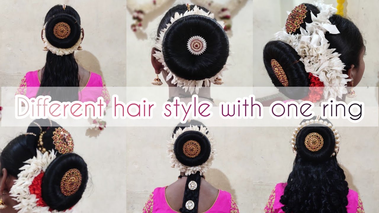 New Bun HairStyle | Easy Method | Classical Look - Erode Sister's - Anbu Naattiya Kalachethra