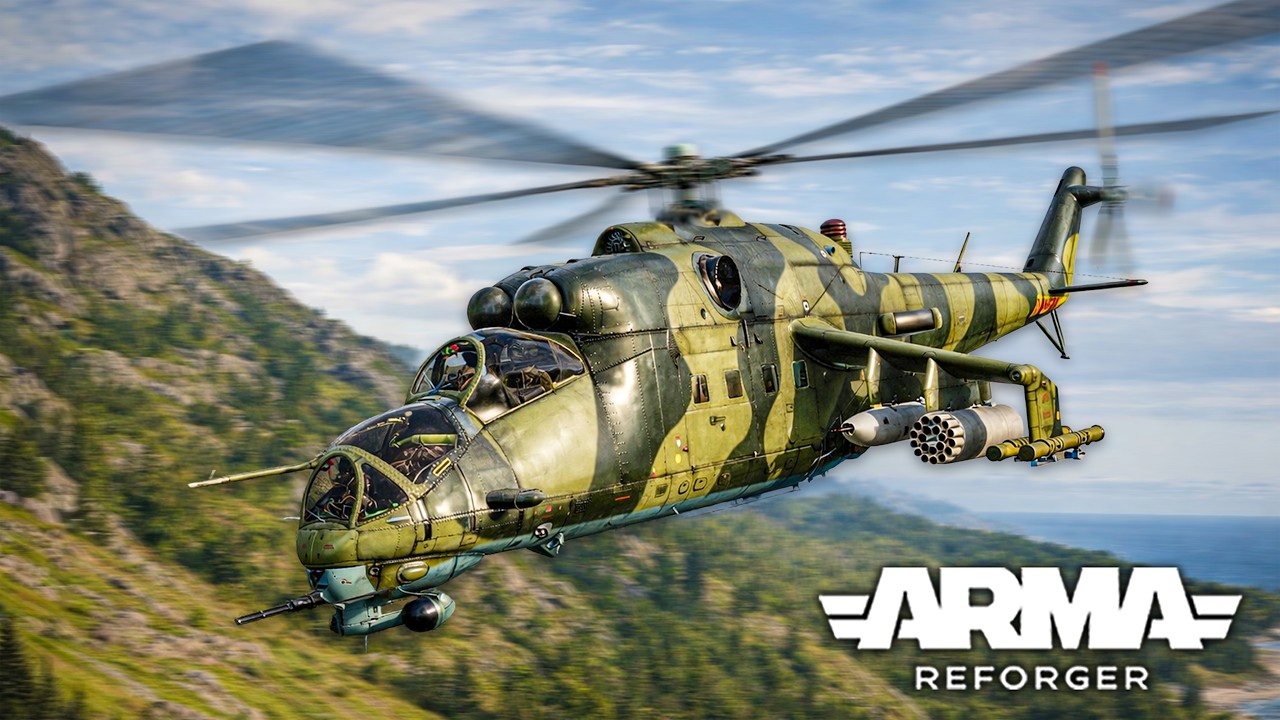 Russia's Deadliest Attack Helicopter vs NATO in Arma Reforger