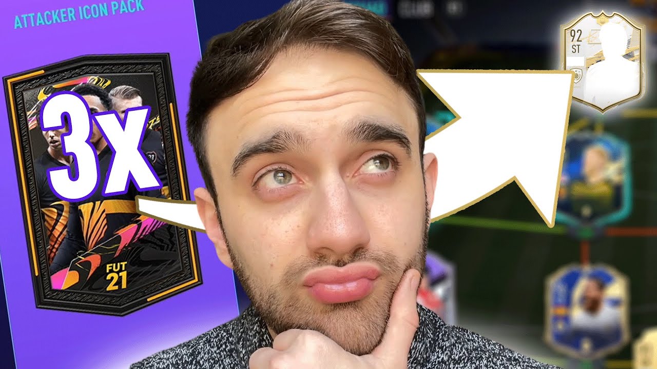 3x Attacker Icon Packs Decide the Player I Review