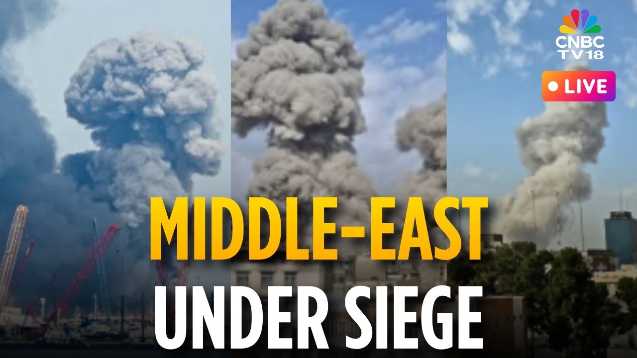 LIVE COVERAGE: Iran Under Attack, Loud Explosions In Abu Dhabi, Dubai, Mamama, Qatar | Trump | N18G