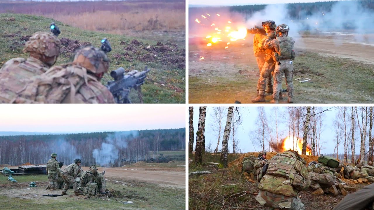 2BCT Combined Arms Maneuver Live fire exercise | CAMLFEX