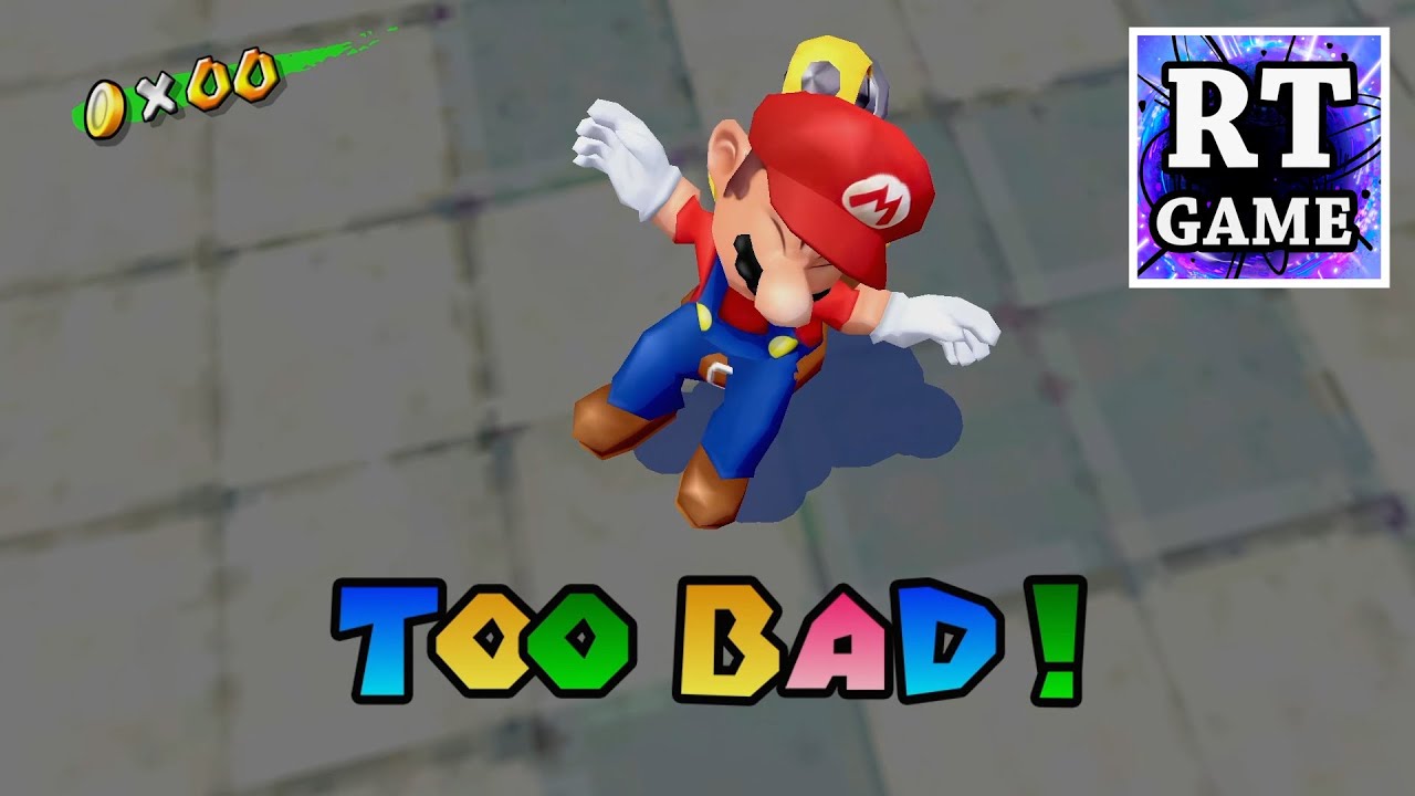 RTGame Loses His Mind playing Mario Sunshine