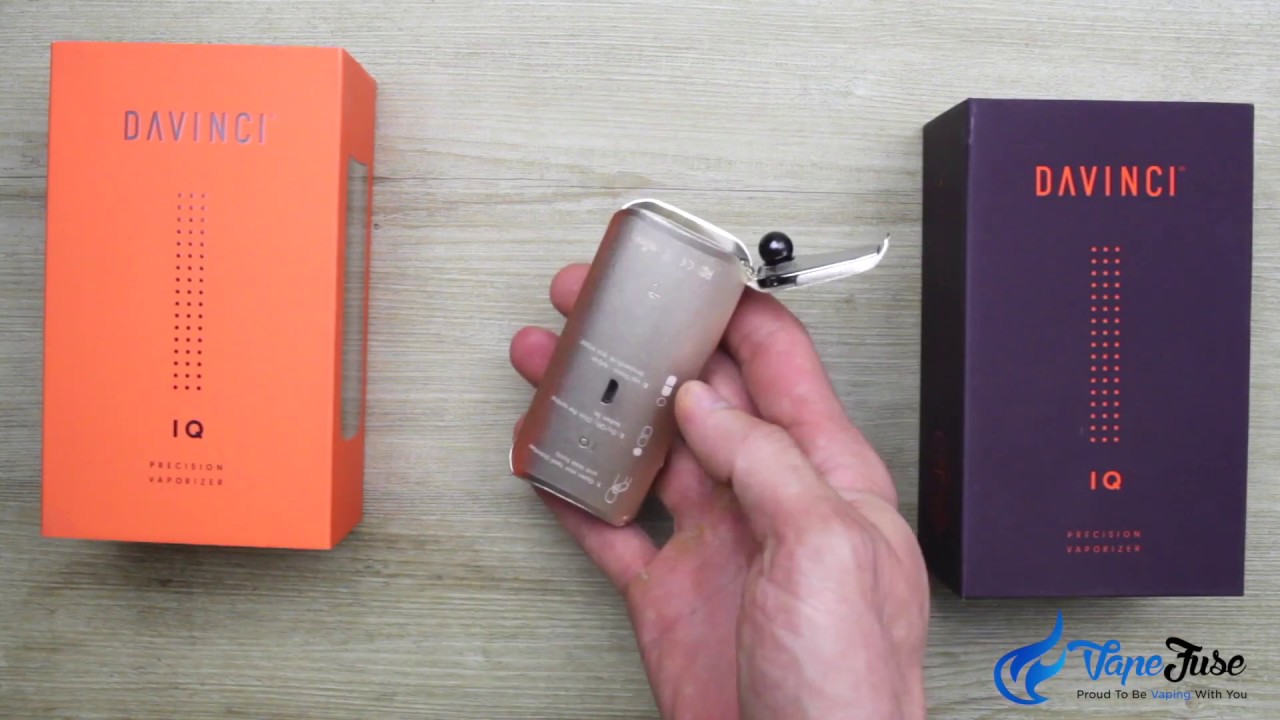 Davinci IQ Portable Vaporizer Unboxing