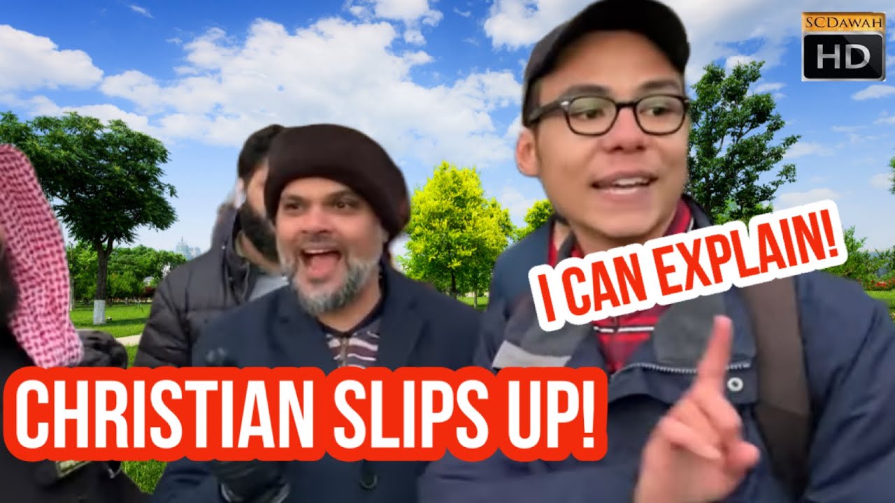 Christian slips up! Hashim Vs Christian | Speakers Corner | Hyde Park