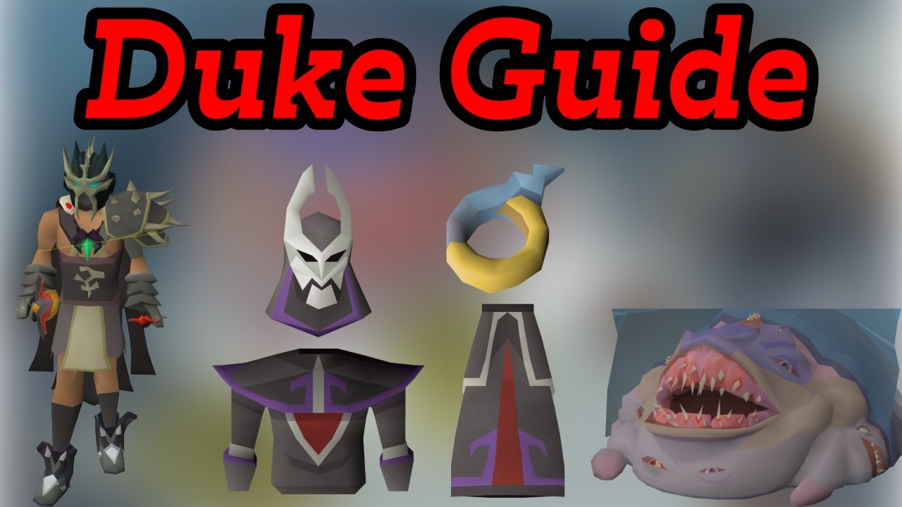 Руководство по игре Duke Sucellus в OSRS | Легко пройти KC в 2026 году
