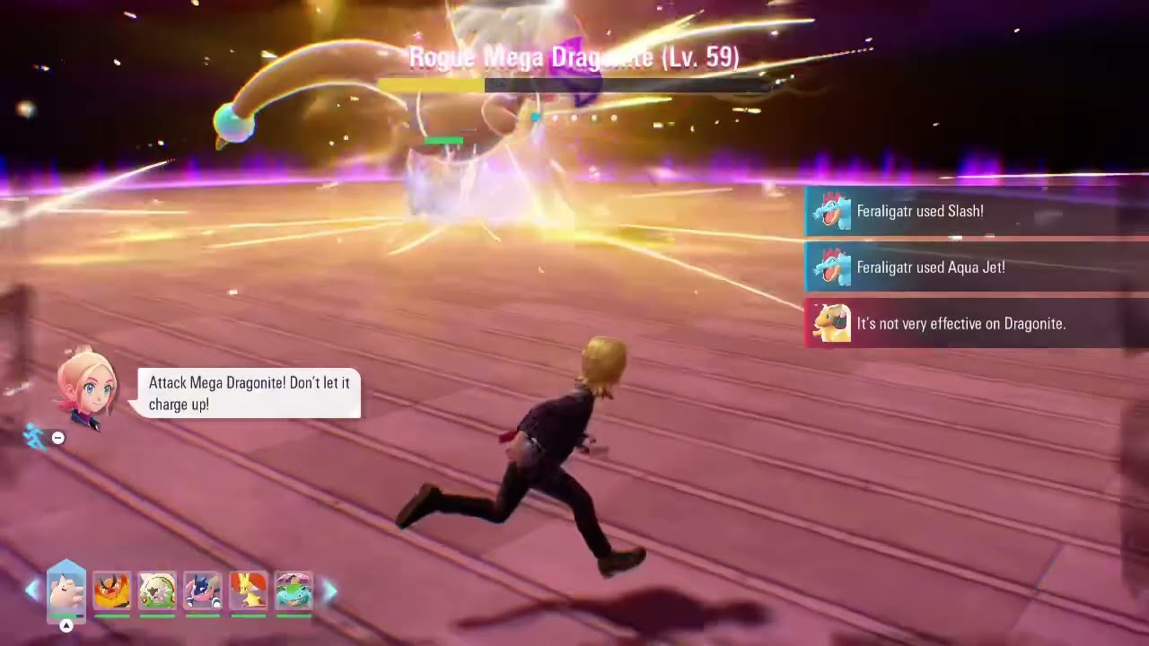 What The?! hyper beam is too strong and almost black me out | Pok&eacute;mon legends Z-A