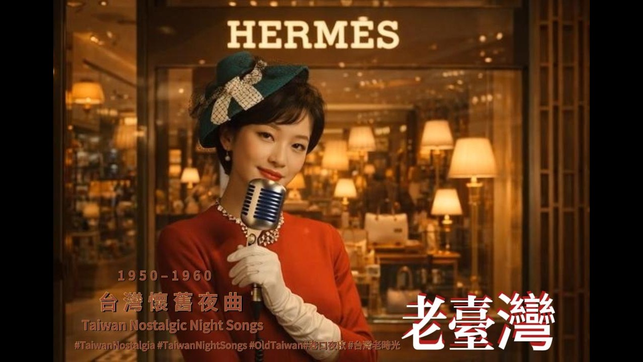 紅燈作伴｜1950–60s 台灣復古・女聲主唱・台味年節｜Red Lanterns – Taiwanese Vintage New Year (Female Vocal)