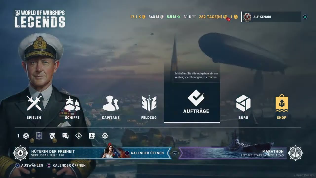 World of Warships Legends  ALF-KENOBI  alf_kenobi  Alf Kenobi