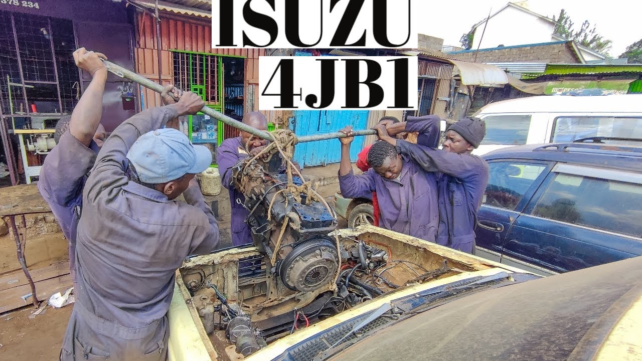 HOW TO OVERHAUL ISUZU 4JB1 ENGINE AMAZING VIDEO