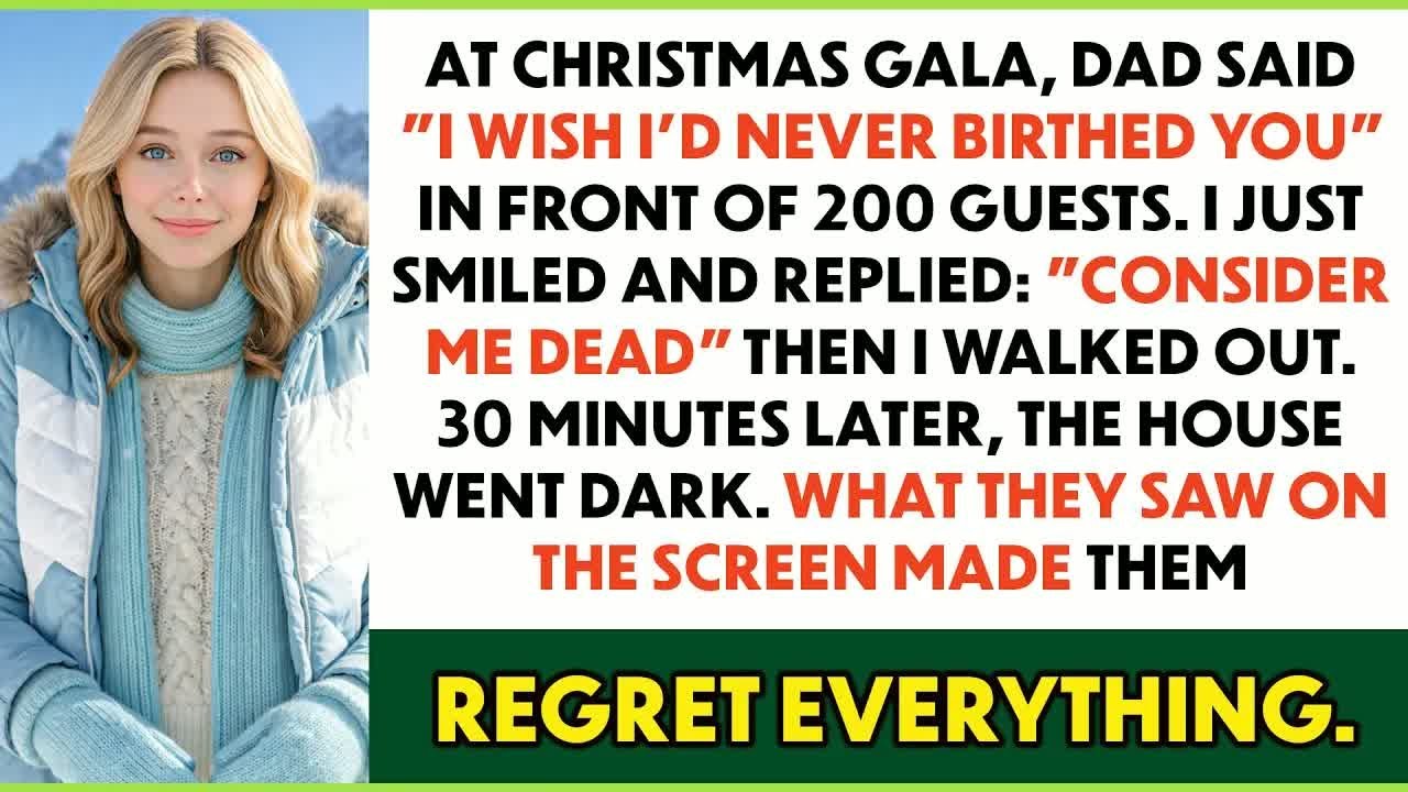Dad Said “I Wish You Were Never Born” And I Just Smiled And Walked Out At Christmas Party