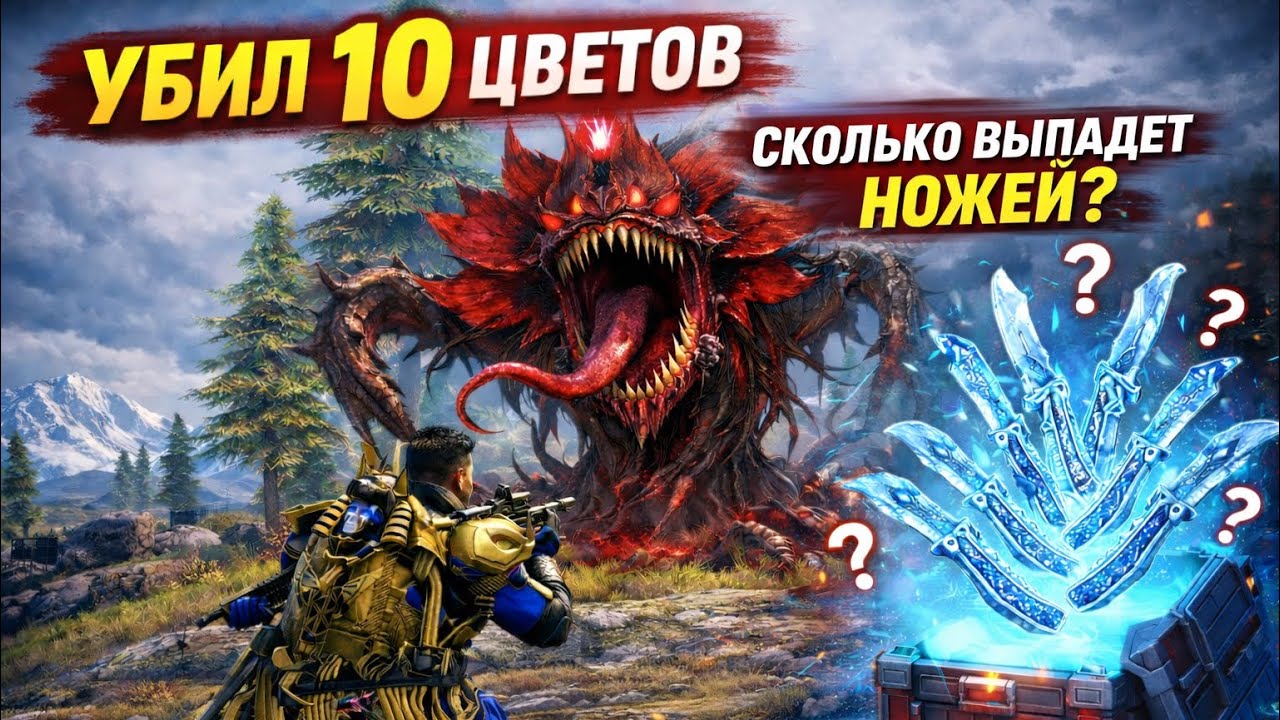 СКОЛЬКО ВЫПАДЕТ НОЖЕЙ с 10 ЦВЕТОВ! | 7 КАРТА МЕТРО Рояль | Metro PUBG Mobile
