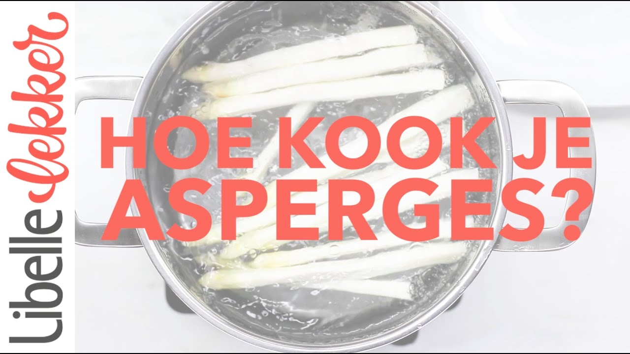 Asperges koken: zo doe je dat