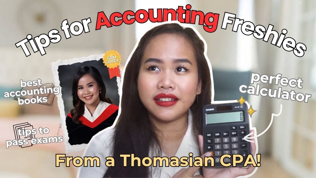 TIPS FOR ACCOUNTING STUDENTS 👩‍🏫📚 | What I Wish I Knew as a Freshie!