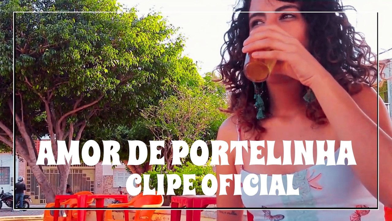 AMOR DE PORTELINHA  - Andrezza Santos (clipe oficial)