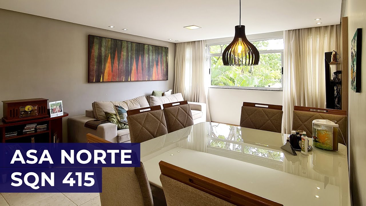 Apartamento à venda na Asa Norte com 3 quartos - SQN 415 Norte Brasília/DF