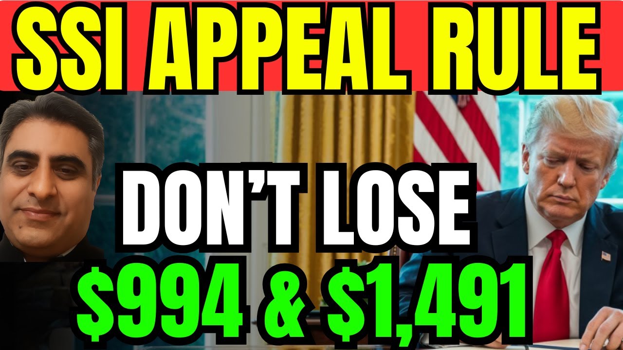 SSA WARNING: Stop Losing Your $994 & $1,491 SSI Payment During an Appeal &mdash; Act in 10 Days