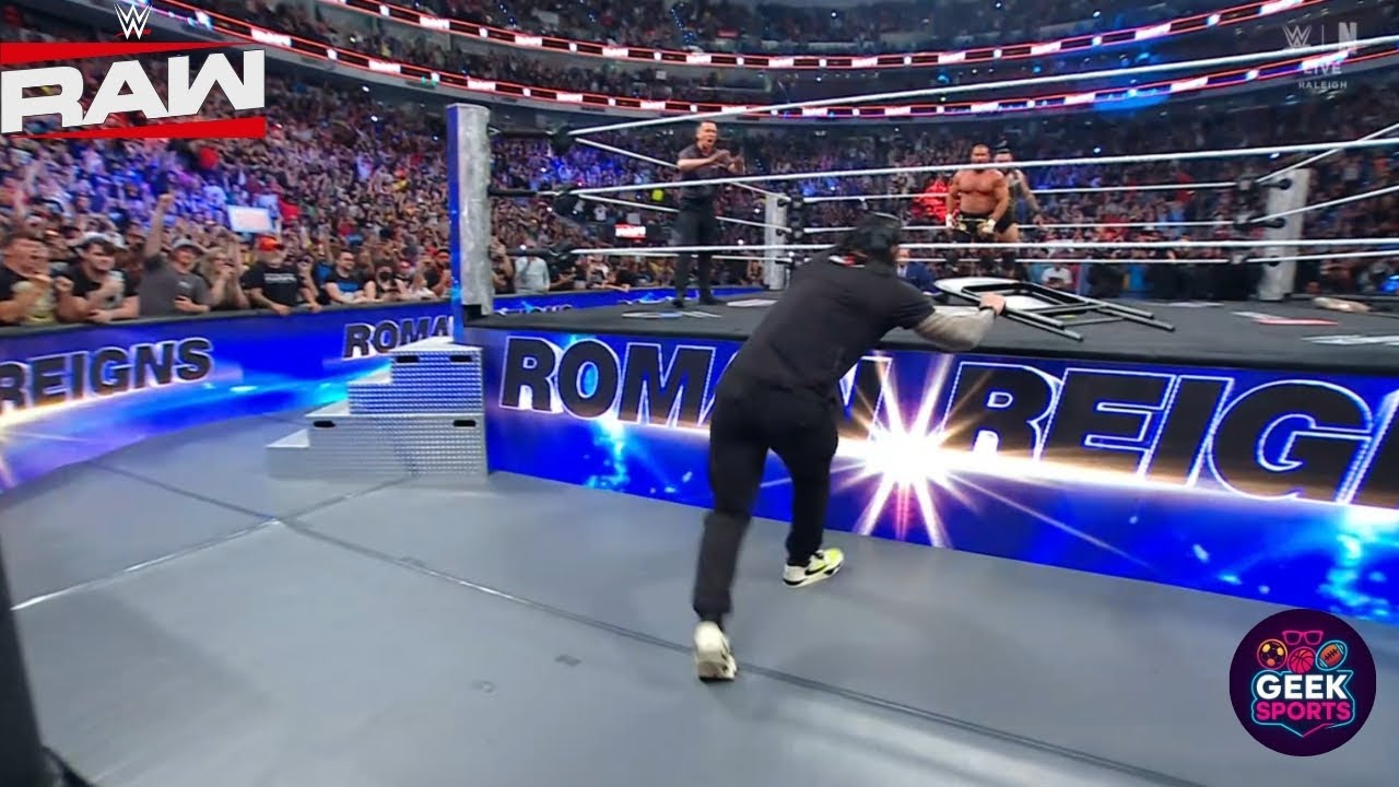 ¡Explosivo! Roman Reigns regresa y The Usos DESTROZAN a Breakker & Reed | WWE RAW 29 Sept 2025