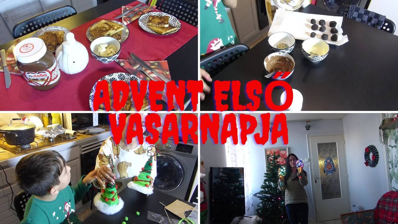 Vlogmas 4.nap - csináld magad dekoráció és karácsonyi fények hajszája