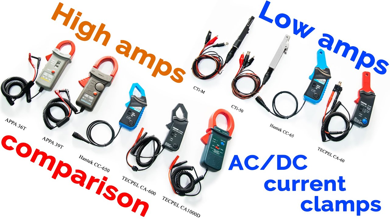 Comparison of current transducers for automotive diagnostics