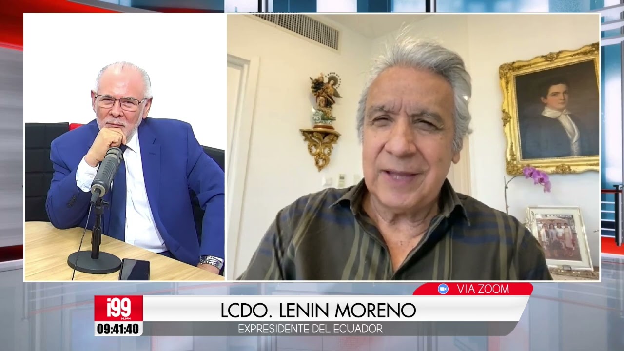 LENÍN MORENO GARCÉS - ExPresidente de la República 25 04 25