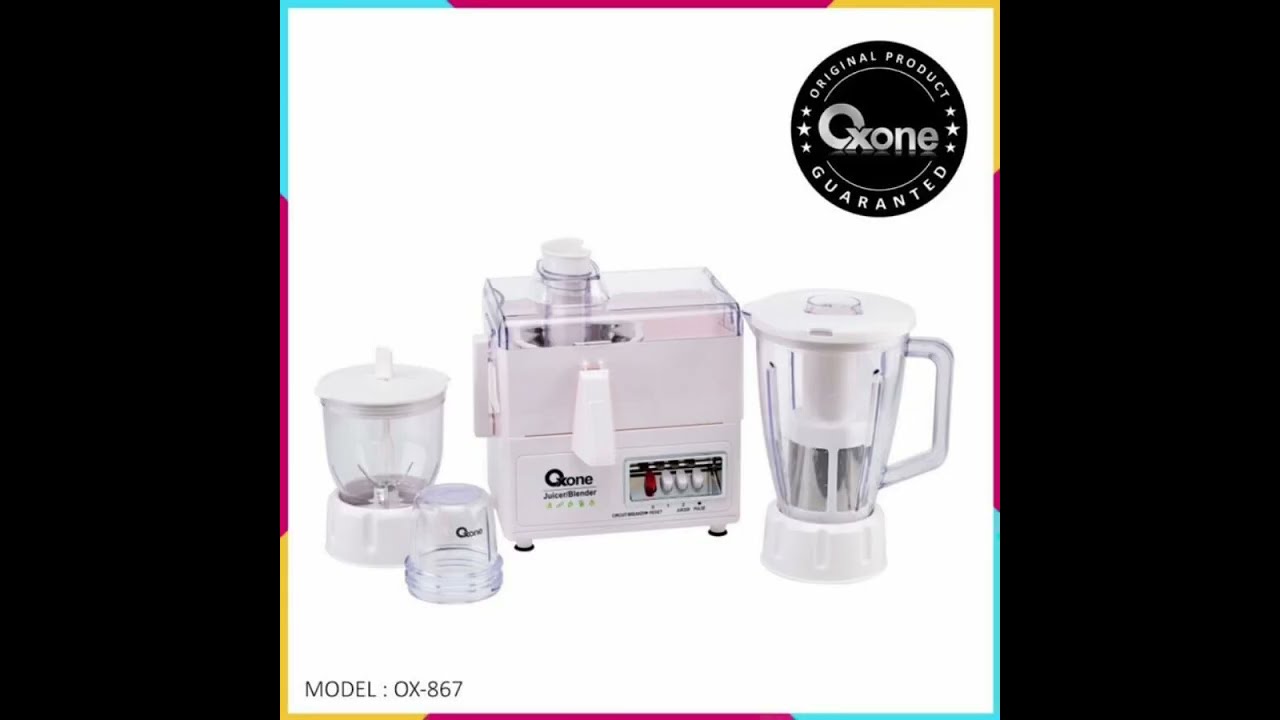 Review ￼OXONE JUICE BLENDER 4 IN 1 OX 867 Hemat Banget dan Multifungsi #oxone