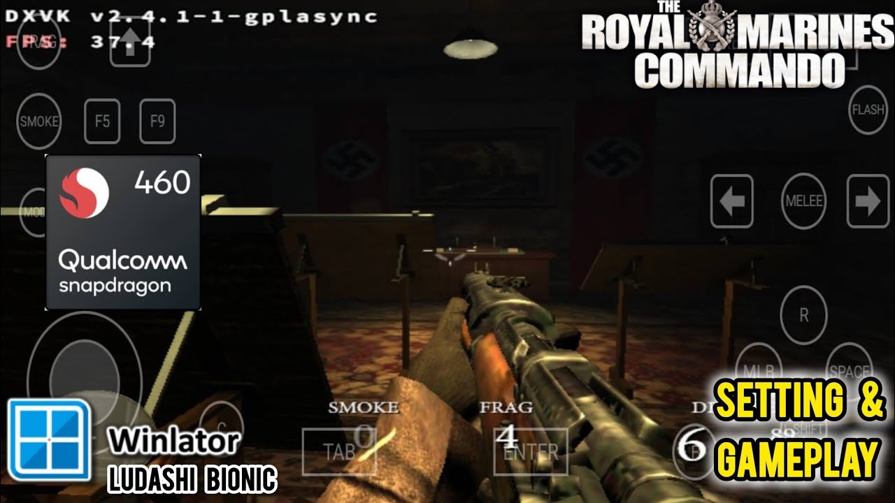 The Royal Marines Commando🟢 | Winlator Bionic | SD 460/662/665/680