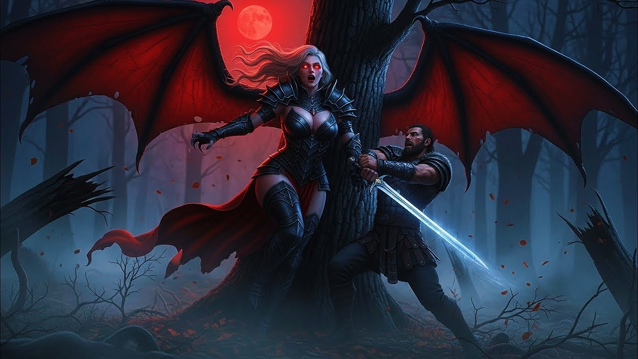 Vampire war-bride hunted humans for sport... until one caught her instead | Vampire Story | HFY |