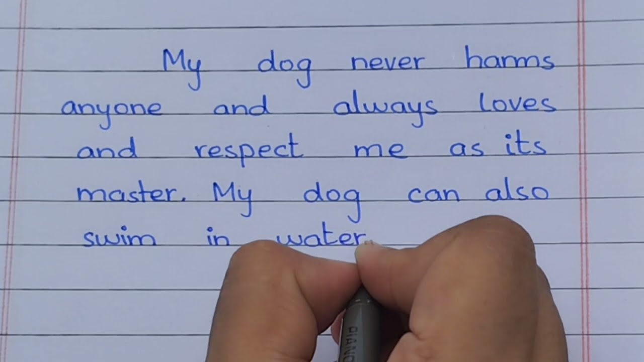 Essay on my pet dog| My pet dog| Essay on my pet dog in English 