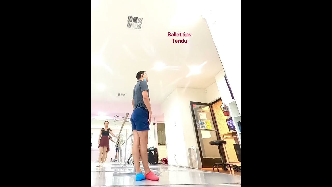 Ballet tip for tendu