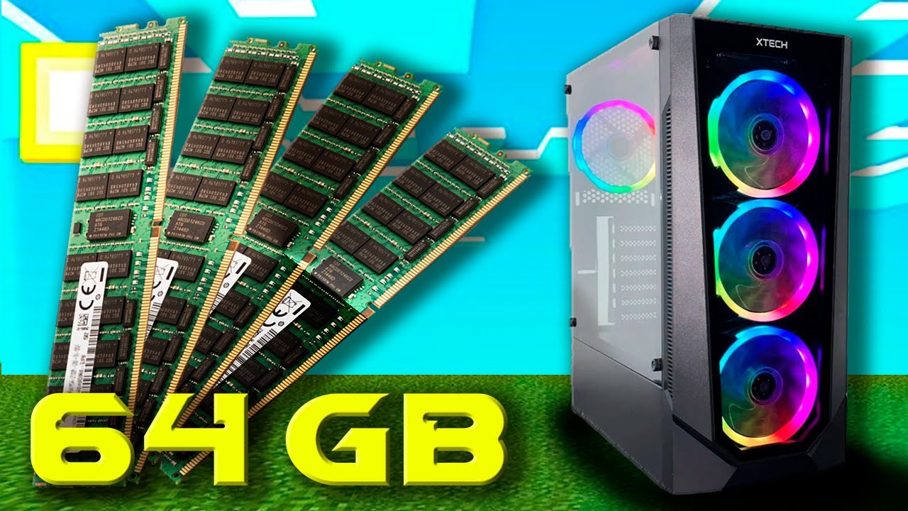 Minecraft Serveri uchun 64 Gb Operativ xotiralik kompyuter yasaymiz!