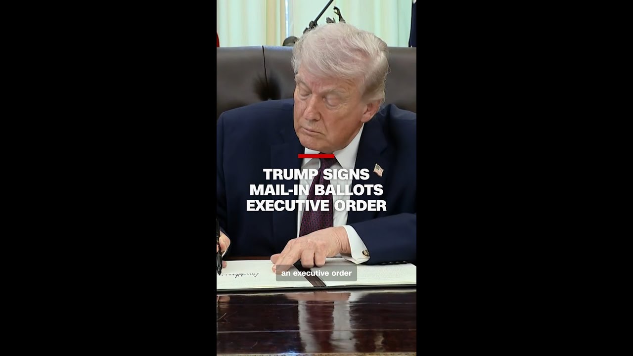 Трамп подписал указ о голосовании по почте.