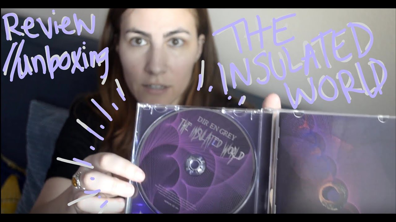 Dir en grey The Insulated World || unboxing + reaction ||