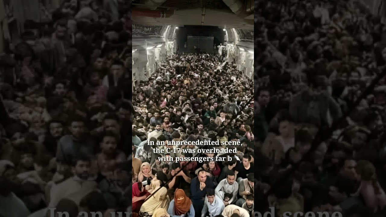 Escape from Kabul: C-17's Harrowing Flight in August 2021