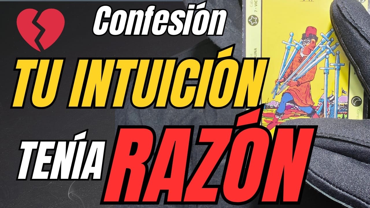 👉 ☝️💔 TU INTUICIÓN TENÍA RAZÓN | NO TE DIJO TODA LA VERDAD #tarotintuitivo  #tarotcolectivo