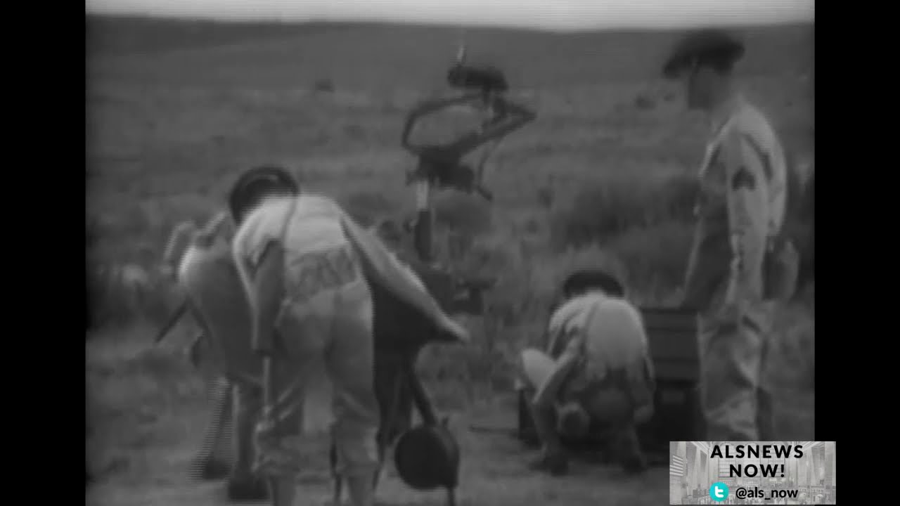 WW2 Searchlight Training Video,  Carbon Arc Sperry GE