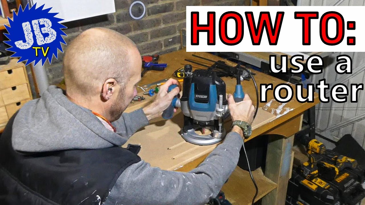 How To Use A Router - Router Basics - A Beginners Guide to using the Router