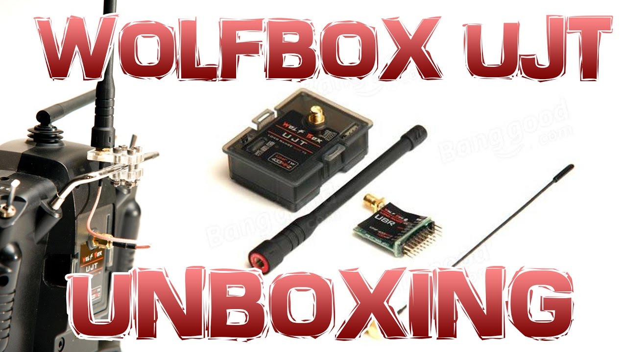 Unboxing do MÓDULO UHF WOLFBOX UJT (MÓDULO PARA LONG RANGE)