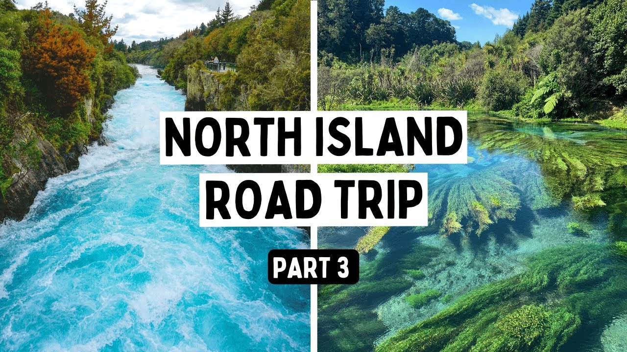 New Zealand Road Trip: Huka Falls, Blue Springs, Glowworms & More!