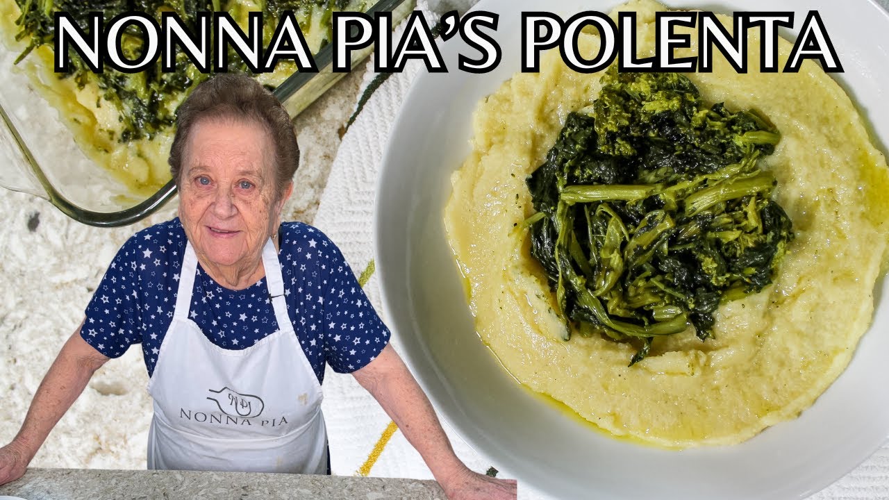 Нежная, насыщенная и простая в приготовлении полента от Нонны Пиа!