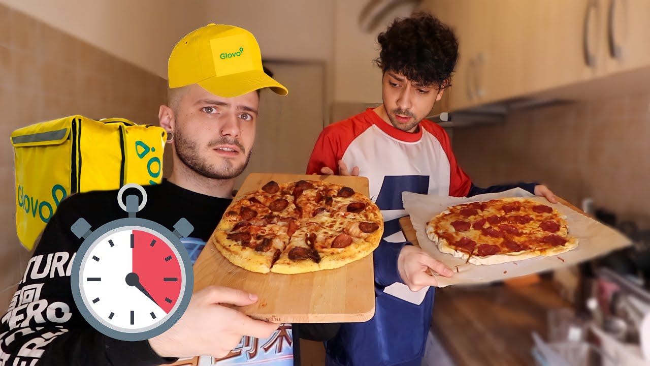 POT SA FAC O PIZZA MAI REPEDE DECAT MI-O ADUCE LIVRATORUL?!