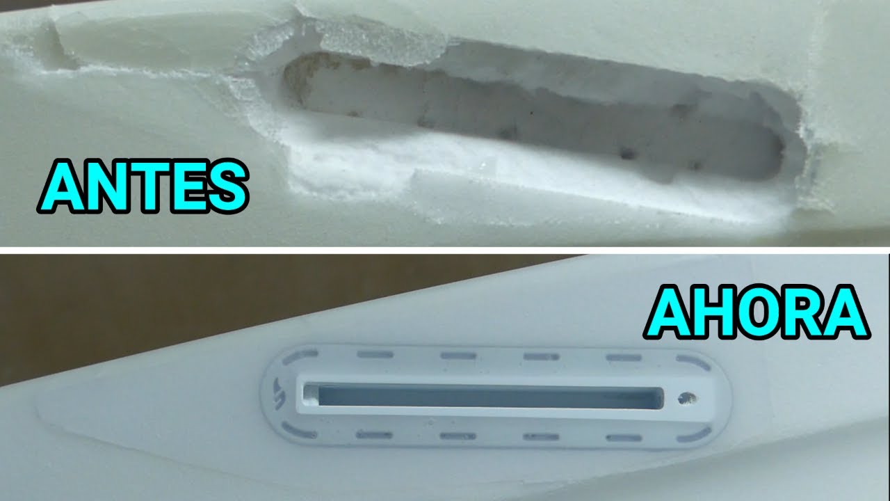 REPARACION CAJETIN FUTURES CON FOAM/FUTURES BOX REPAIR