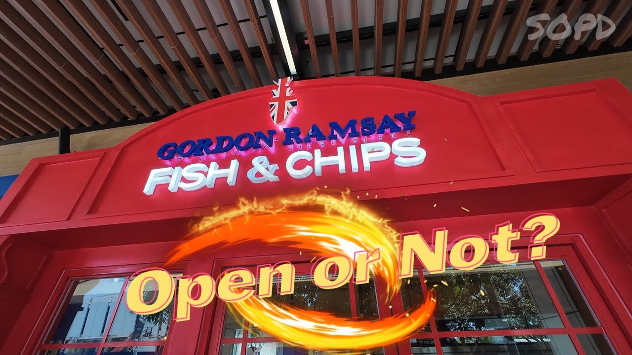 Is Gordon Ramsay restaurant open? Mactan Newtown, Cebu, PH