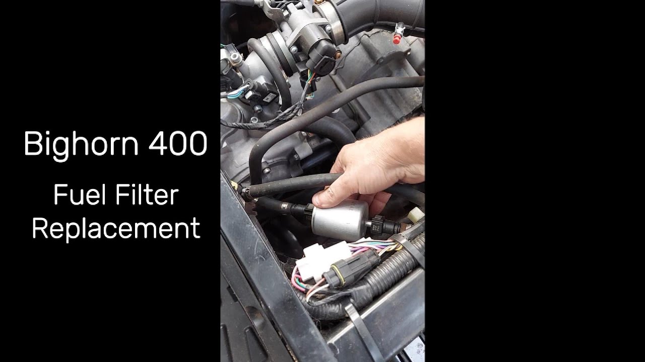 Episode 5: Bighorn 400 UTV - Replacing Fuel Filter