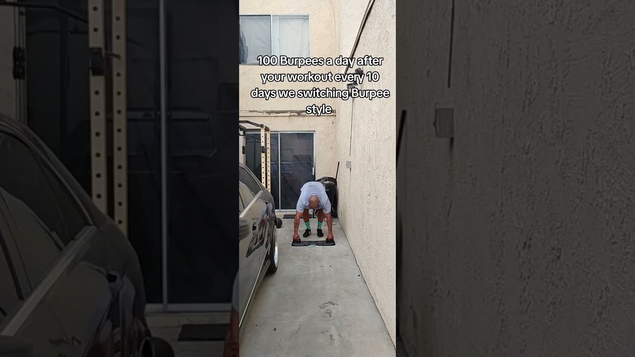 100 Burpees after the workout mandatory #fitnessmotivation #burpees #freestyleworkout #calisthenics 