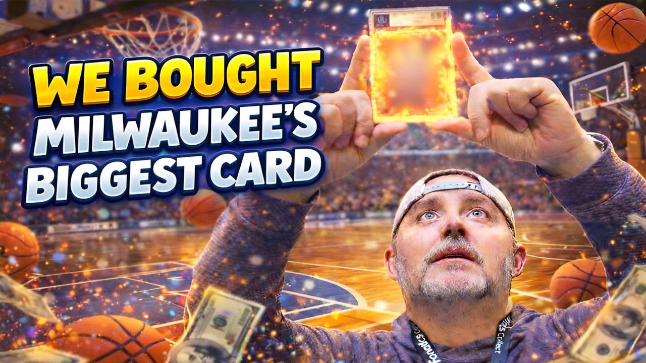 WE BOUGHT THE BIGGEST CARD IN MILWAUKEE - Wisconsin Card Show
