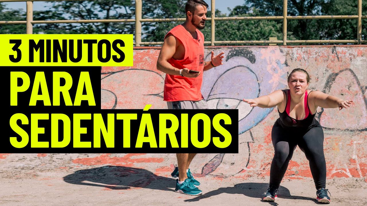 👉 3 MINUTOS de EXERC&Iacute;CIOS para SEDENT&Aacute;RIOS | Vin&iacute;cius Possebon | Q48