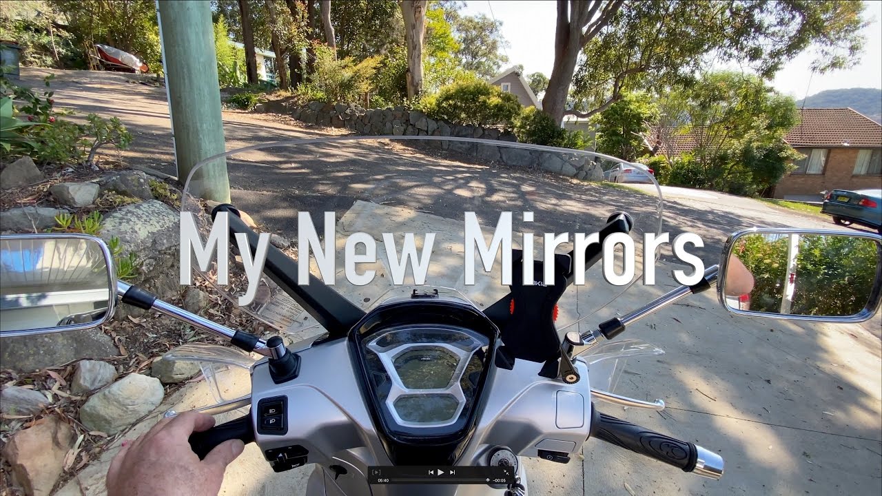 How to Change Mirrors on a Scooter   4K #Kymco #PeopleS150i