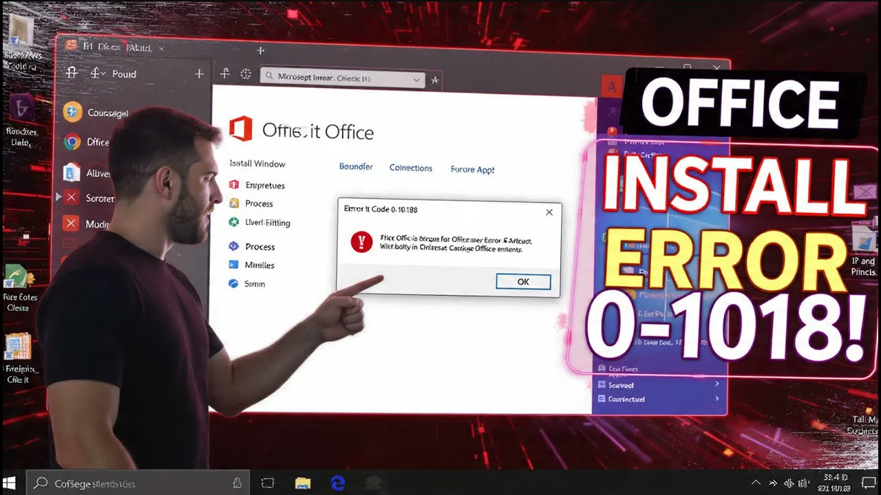 How to Fix Microsoft Office Installation Error Code 0 1018 on Windows 11