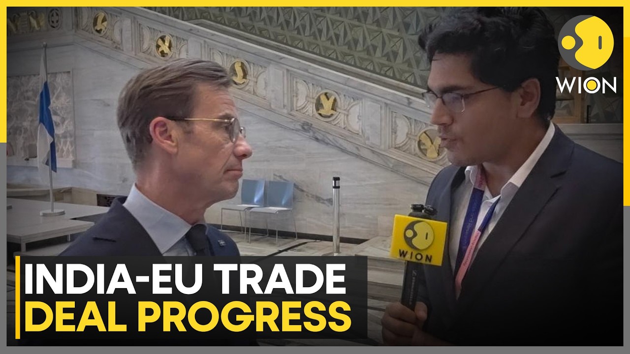 Sweden Pushes India-EU Trade Deal Forward As Defence & Diplomacy Deepen | WION