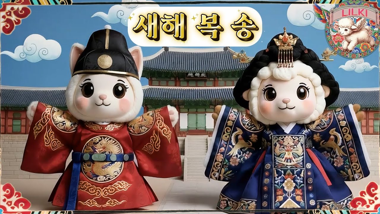 [국악 동요] 새해 복 많이 받으세요 🎵  | 설날 동요·세배 노래 | 릴키